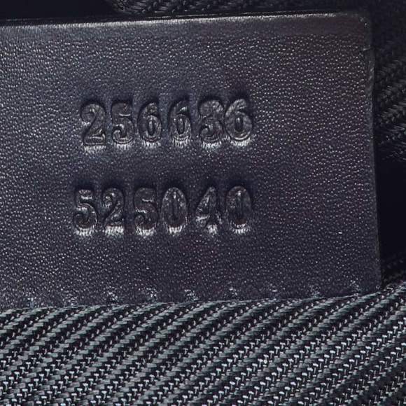 Gucci Beige/Blue GG Canvas and Leather Web Cosmetic Pouch - Picture 9 of 9